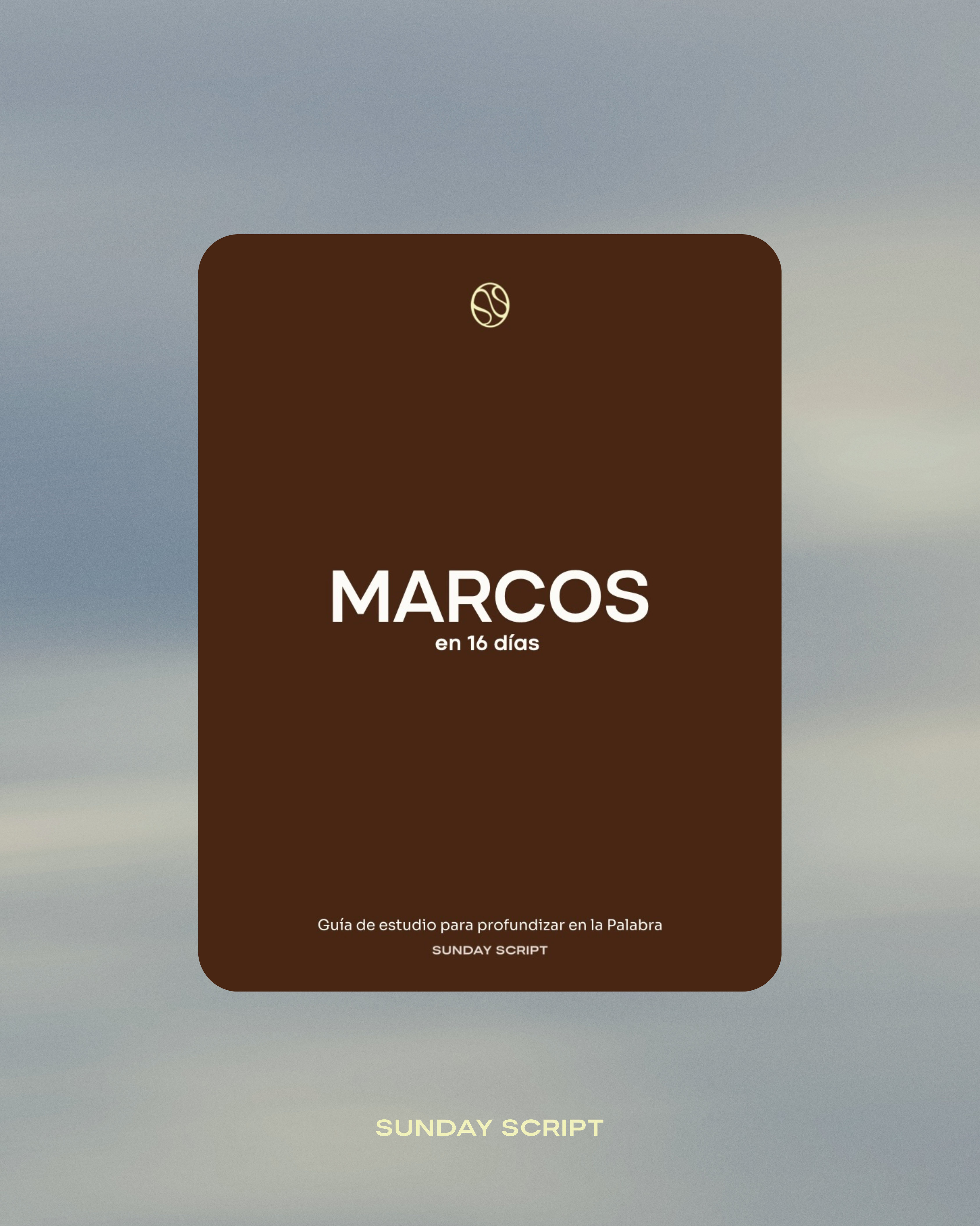 MARCOS – Guía Bíblica