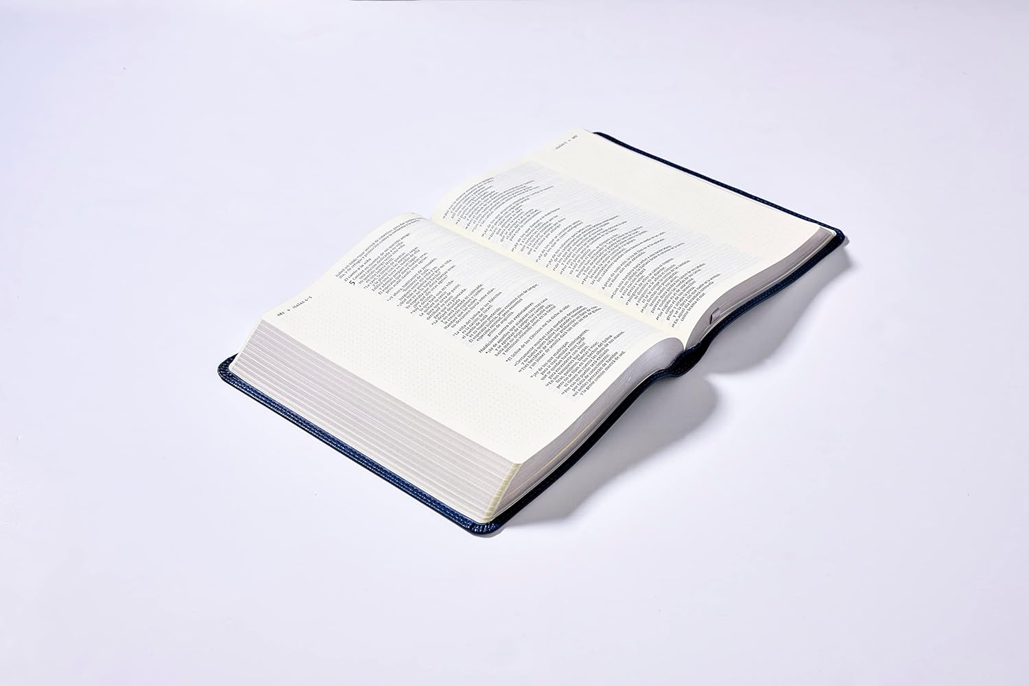 NVI, Tapa Blanda, Leathersoft Azul – Biblia de Notas