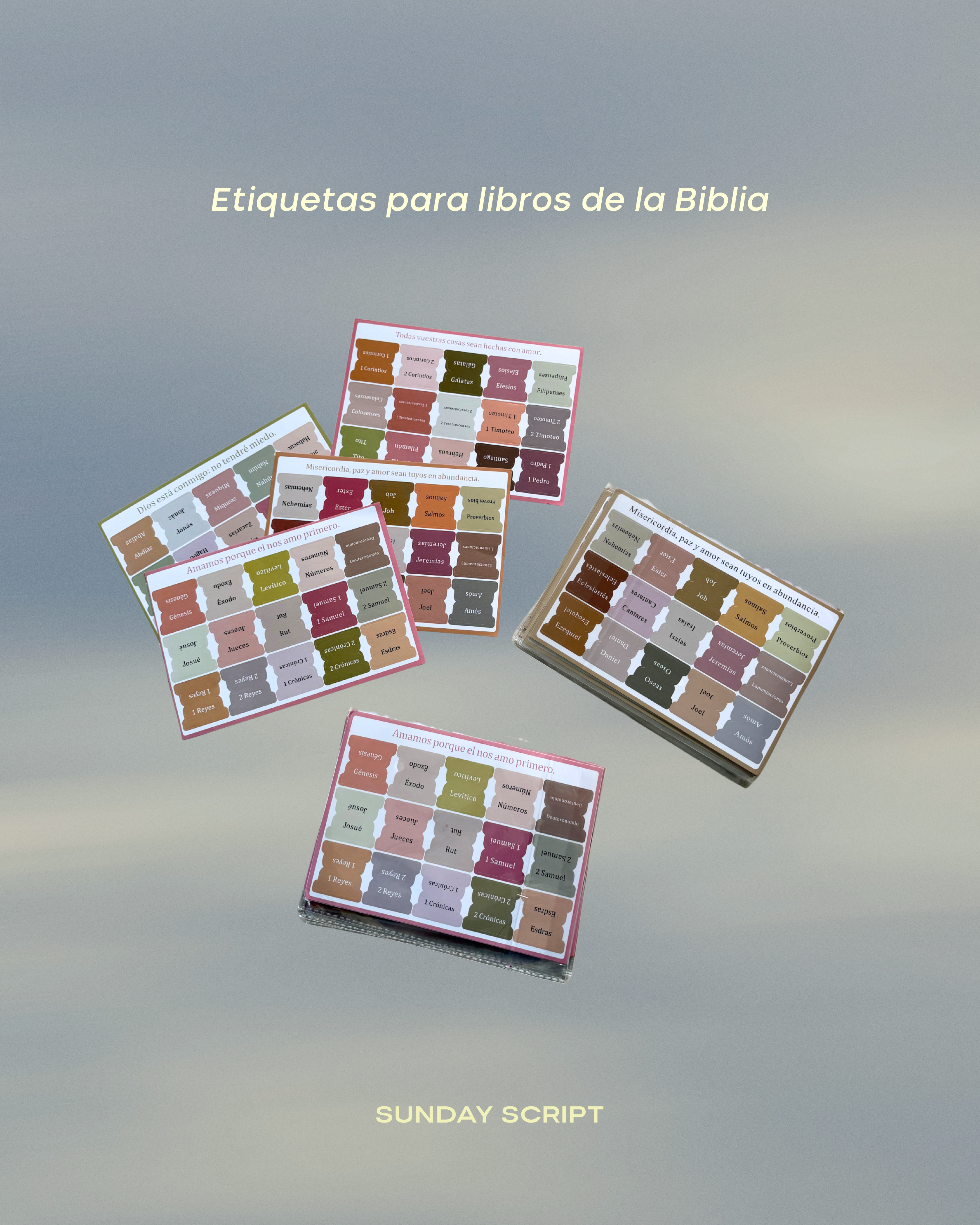 Bible Tabs – etiquetas para la Biblia