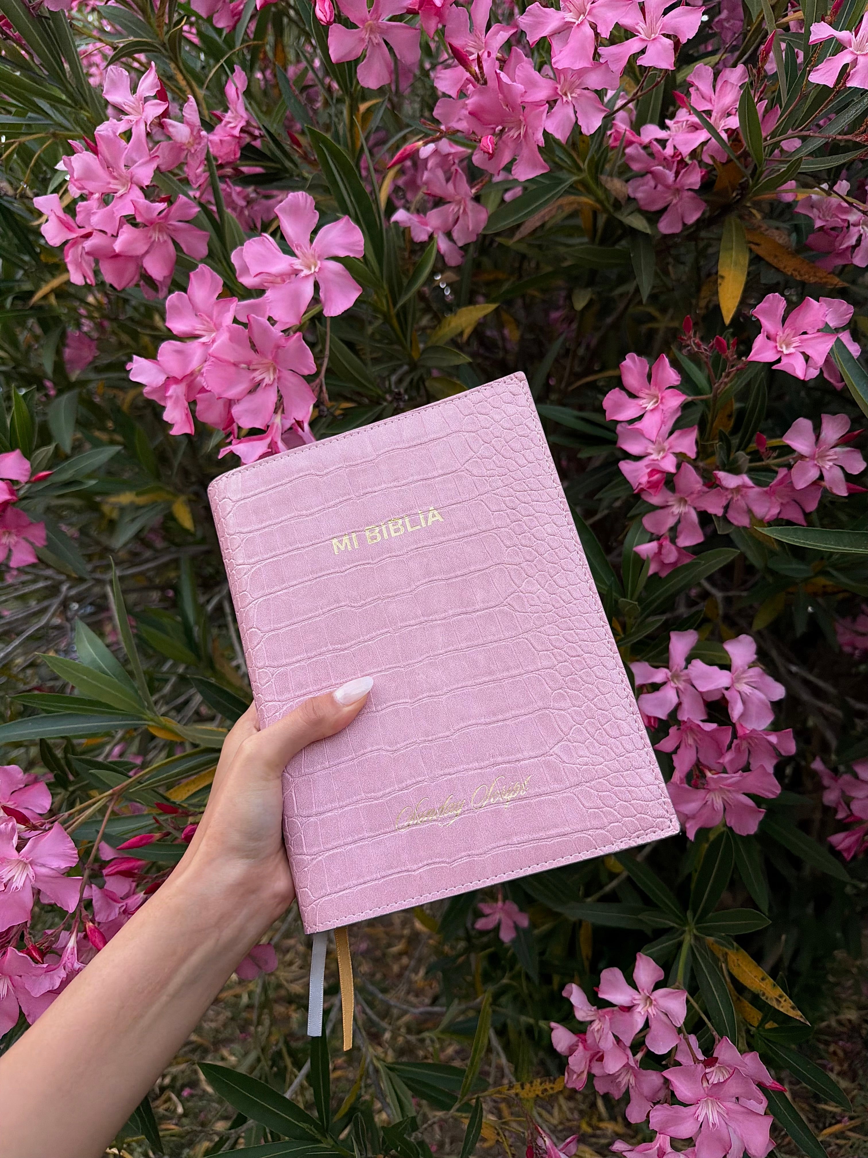 Bible Cover - Dusty Pink