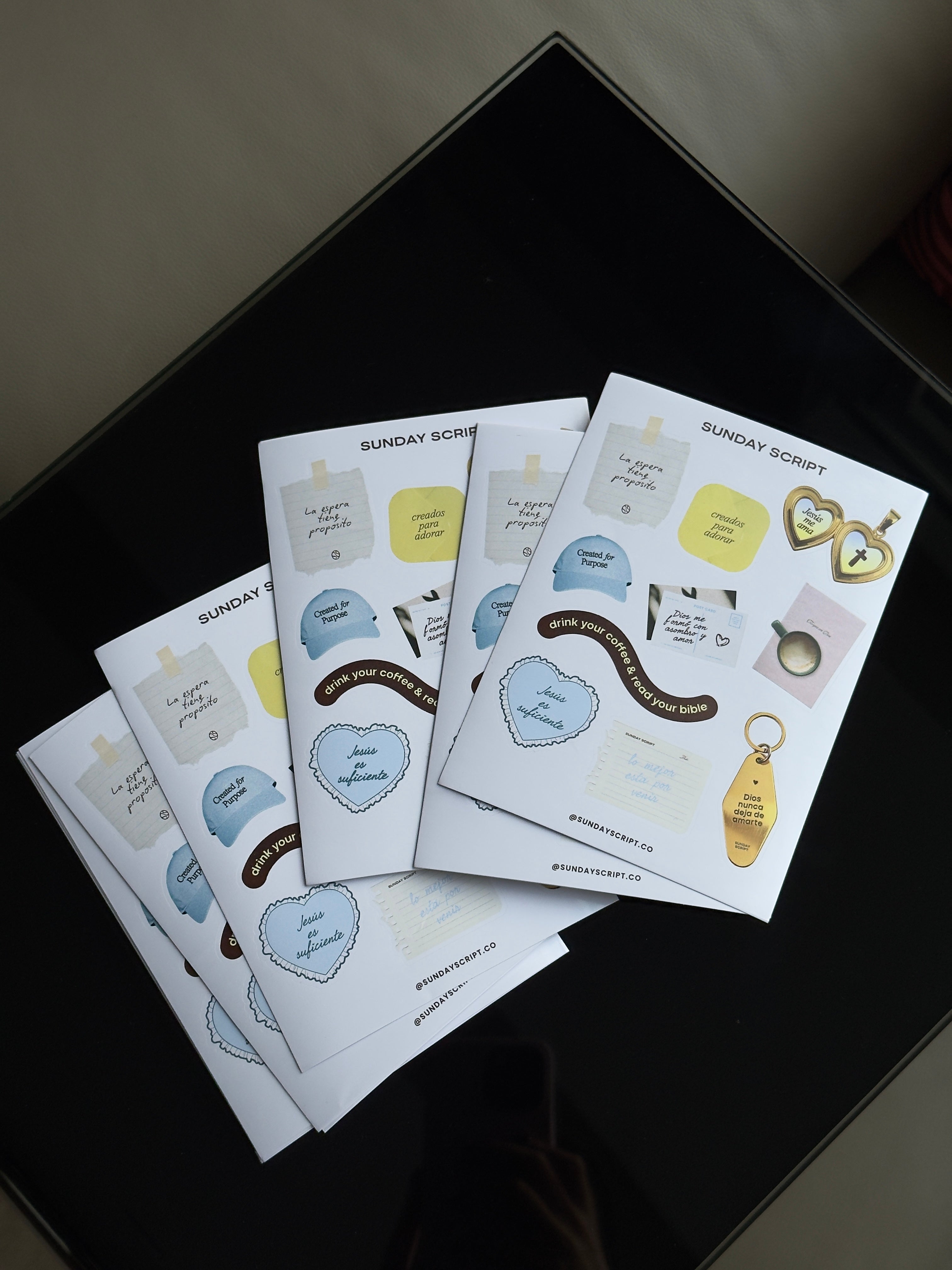 Stickers Sunday Script