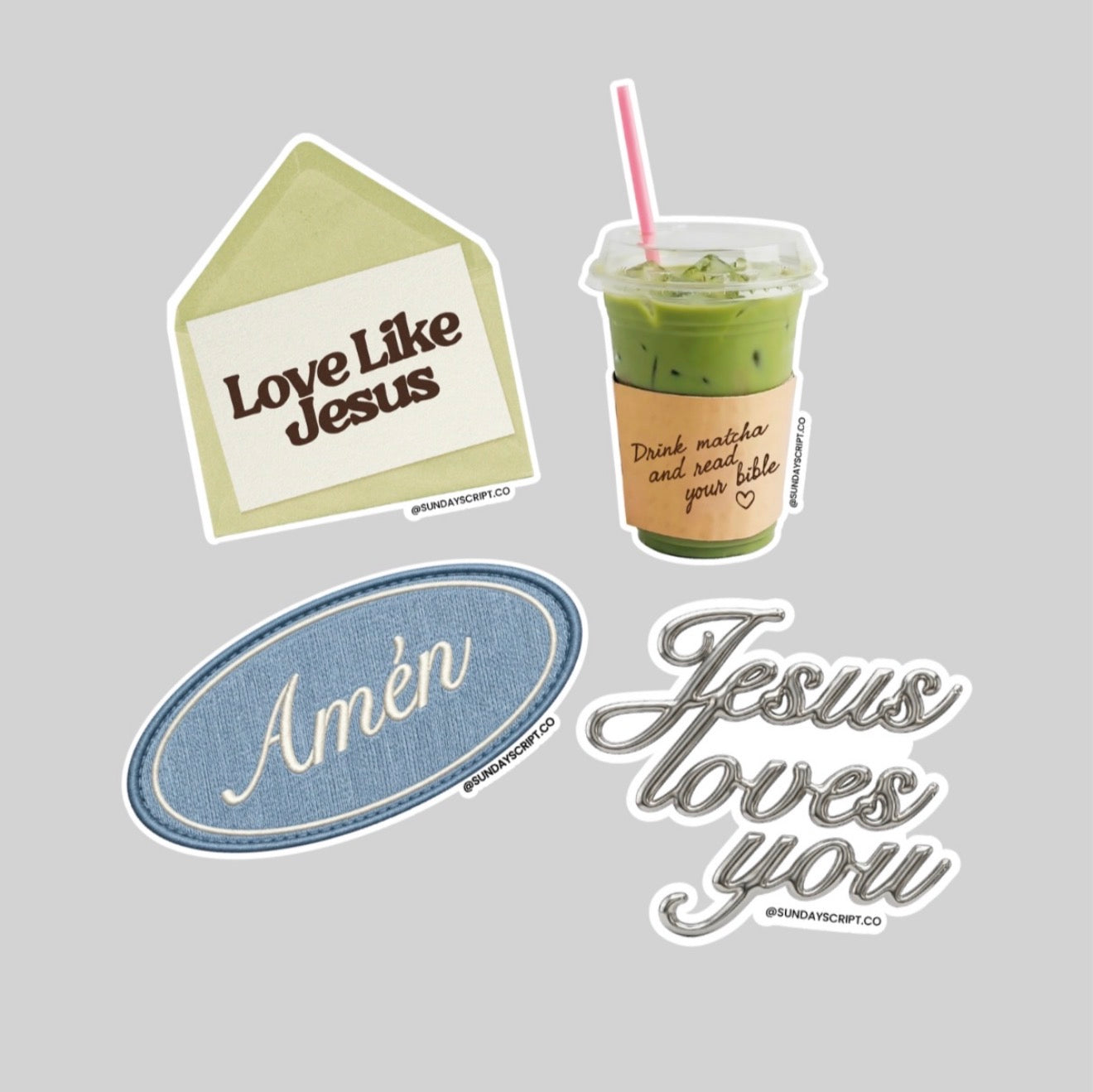Sunday Stickers Individuales