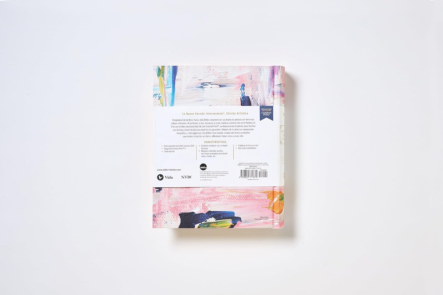 NVI Edición Artística Tapa Dura - Biblia de Notas