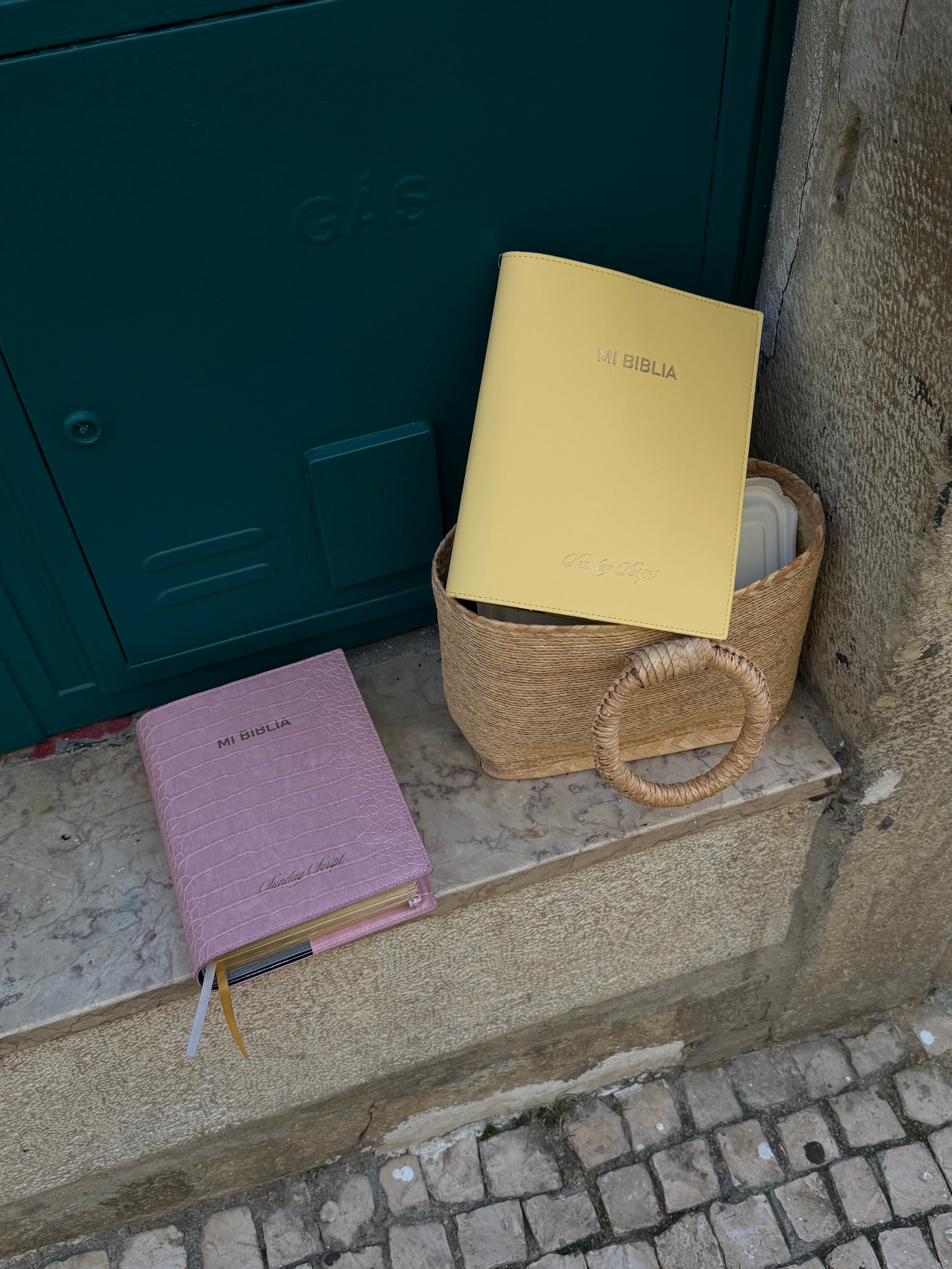 Bible Cover - Dusty Pink