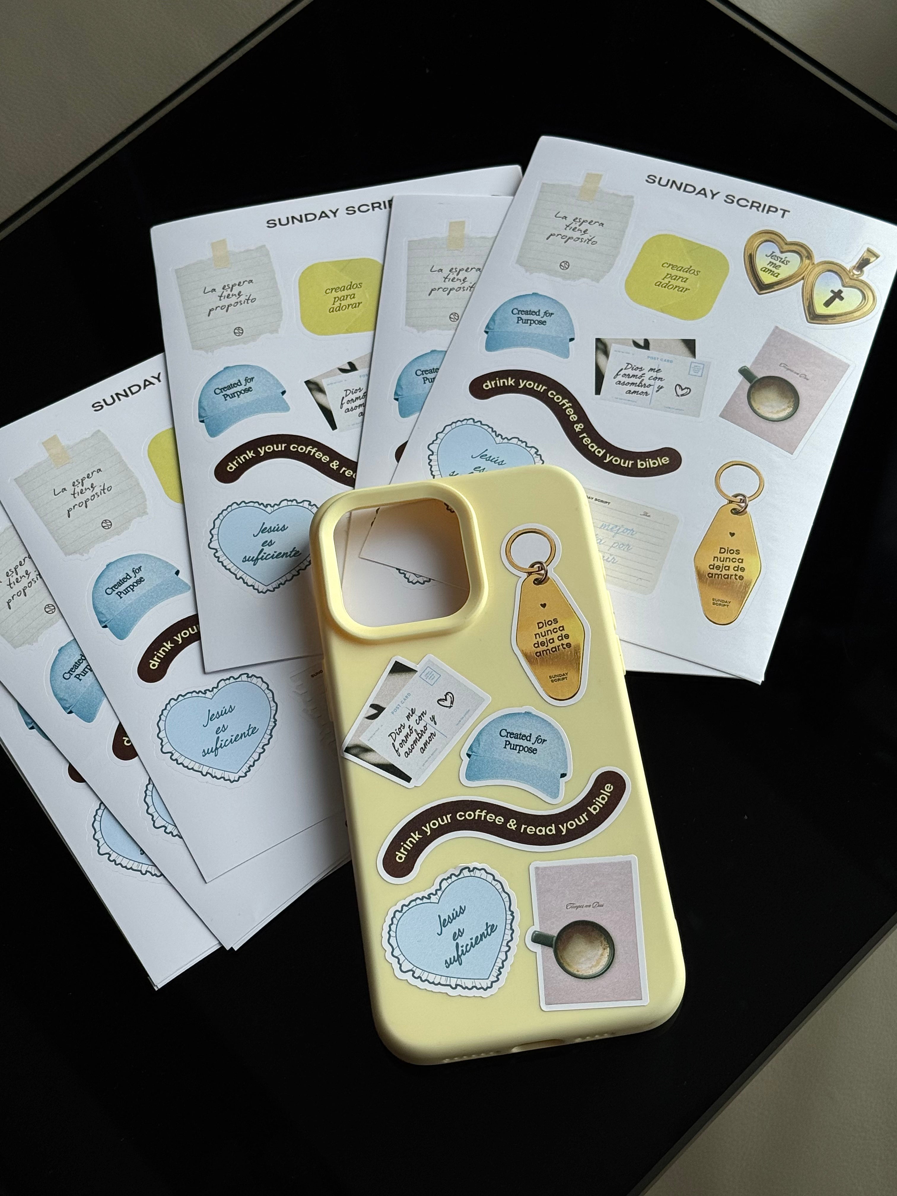 Stickers Sunday Script