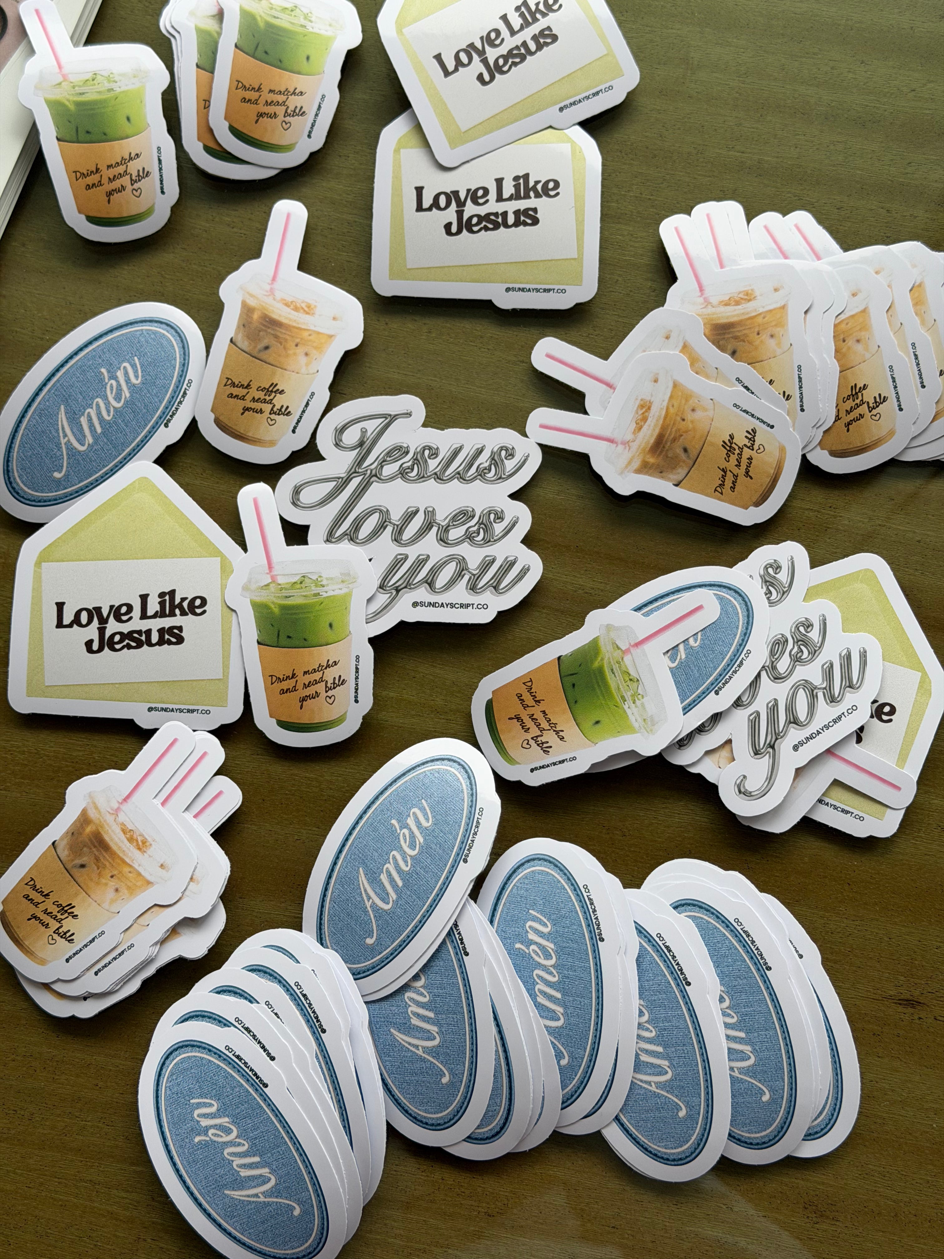 Sunday Stickers Individuales