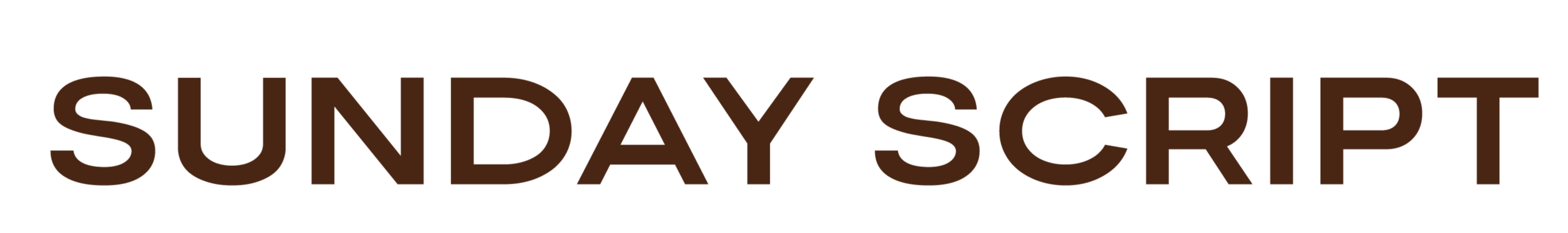 Sunday Script